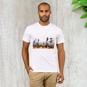 Autumn Grass Mens T-shirt