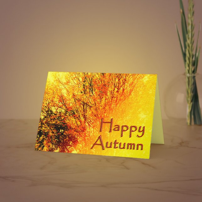 Autumn Greeting Card (Creator Uploaded)