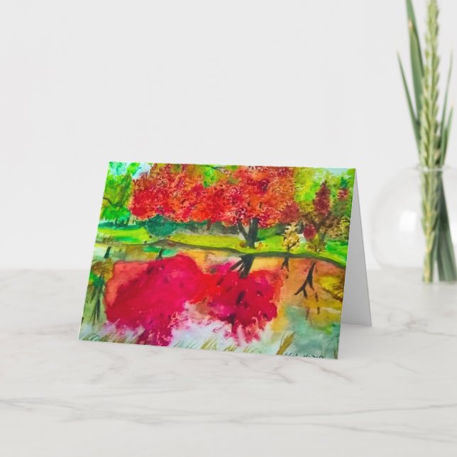 Autumn Greeting Card (Front)