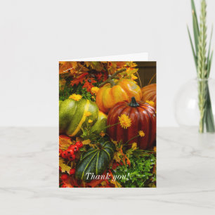 Autumn Grouping Thank You Card