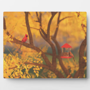 Autumn Guardian Picture Plaque