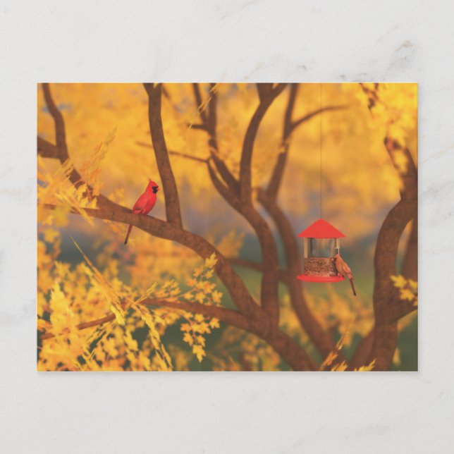 Autumn Guardian Postcard (Front)