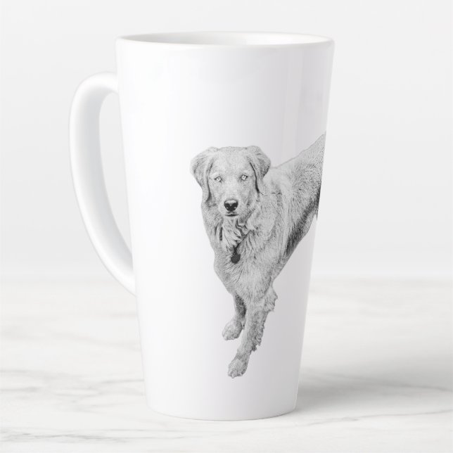 Autumn Guardian’s Calm Latte Mug (Left Angle)