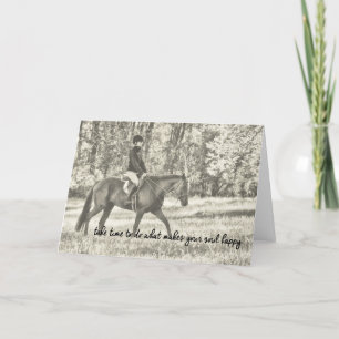 AUTUMN HACK Greeting Card