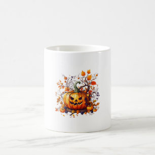 autumn Halloween funny pumpkin Coffee Mug