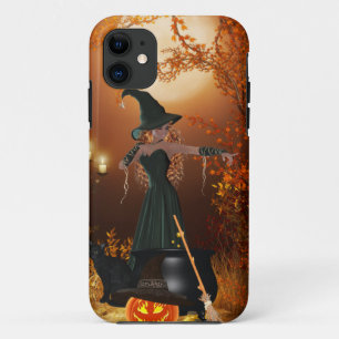 Autumn Halloween Witch iPhone 11 Case