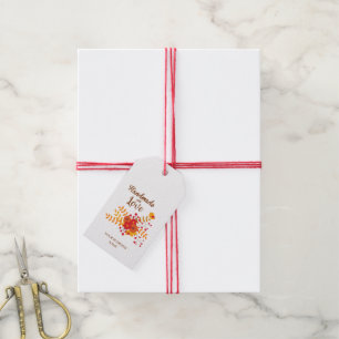 Autumn Handmade With Love With Branches & Bird Gift Tags