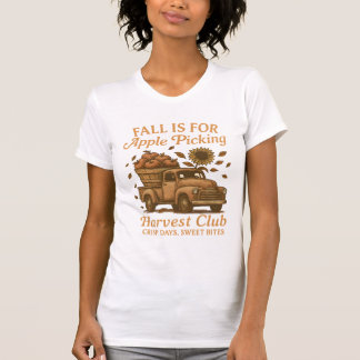 Autumn Harvest Apple Picking, Fall Apple Harvest  T-Shirt