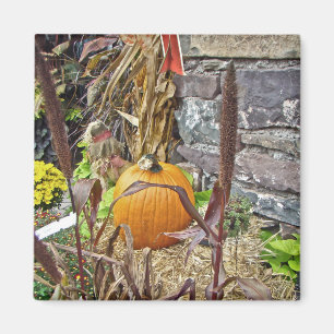 Autumn Harvest Bounty Magnet