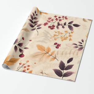 Autumn Harvest Harmony Wrapping Paper