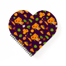 Autumn Harvest Healthy Veggie And Fruits Leggings