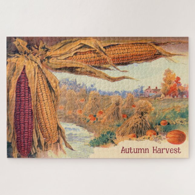 Autumn Harvest Jigsaw Puzzle (Horizontal)