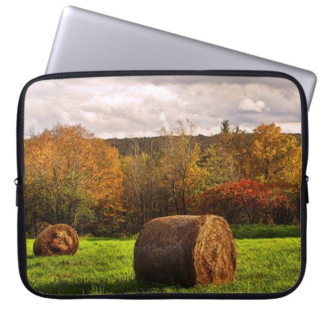 Autumn Harvest Laptop Sleeve (Front)