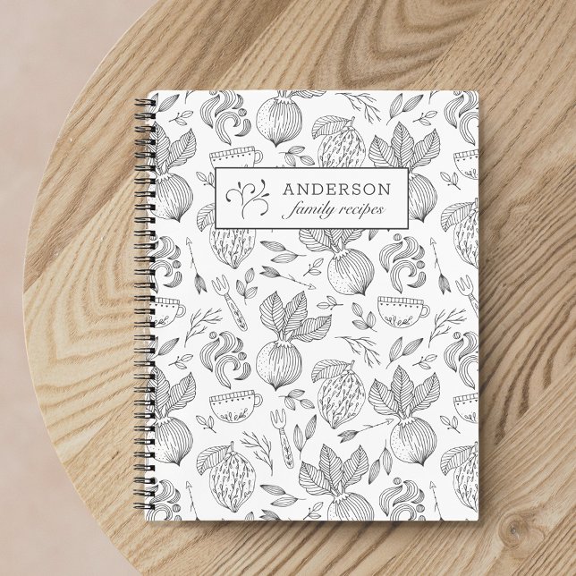 Autumn Harvest Personalised Family Recipe Book (Creator Uploaded)