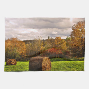 Autumn Harvest Tea Towel