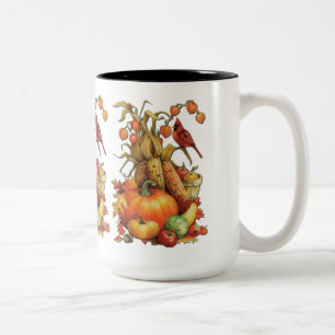 Autumn Harvest Thanksgiving Mug
