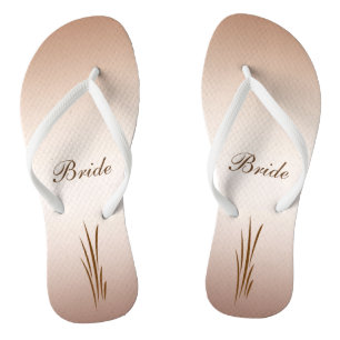 Autumn Harvest Wedding Bride Thongs