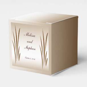 Autumn Harvest Wedding Favour Box