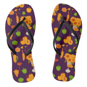 Autumn Healthy Harvest Veggie And Fruit Thongs