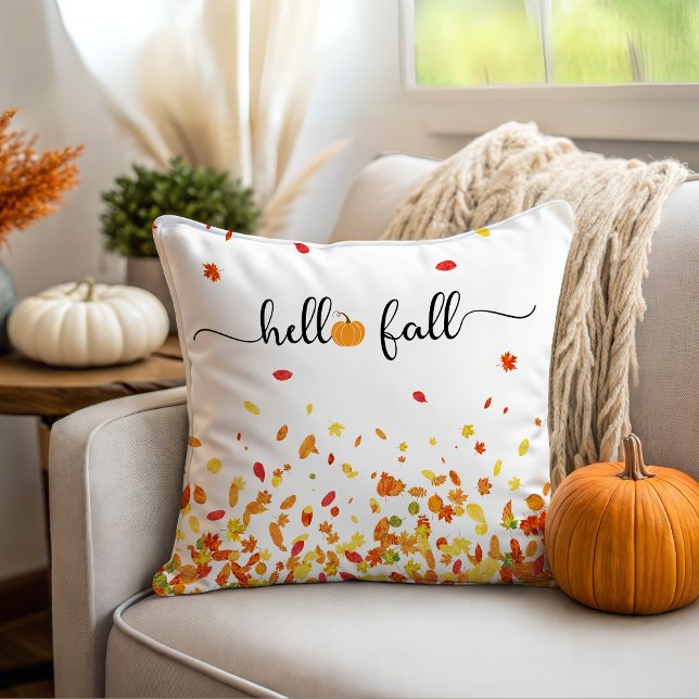 Autumn Hello Fall Cushion (Creator Uploaded)