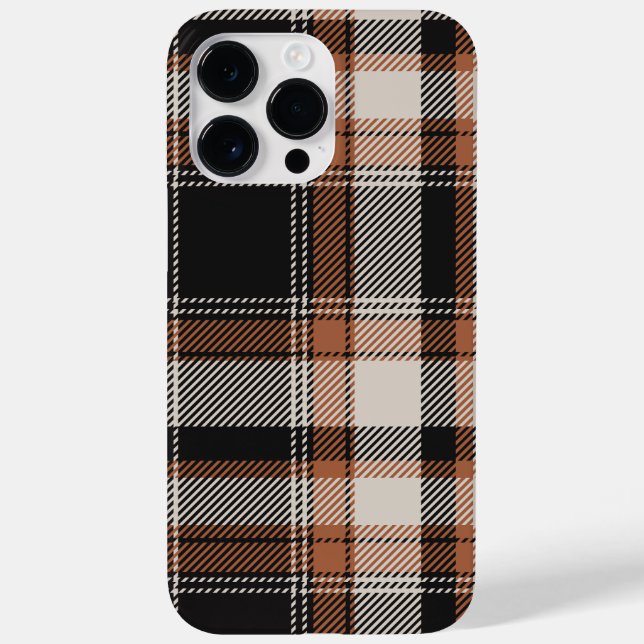 Autumn Hues Plaid  Case-Mate iPhone Case (Back)