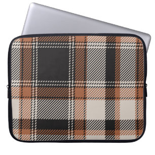 Autumn Hues Plaid Laptop Sleeve