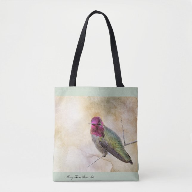 Autumn Hummer Tote Bag (Front)