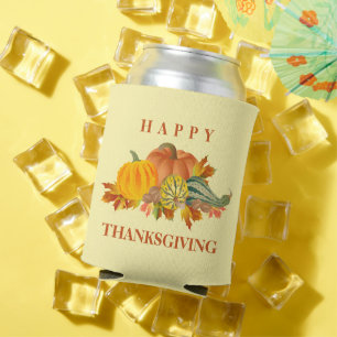 Autumn Illustration  Can Cooler