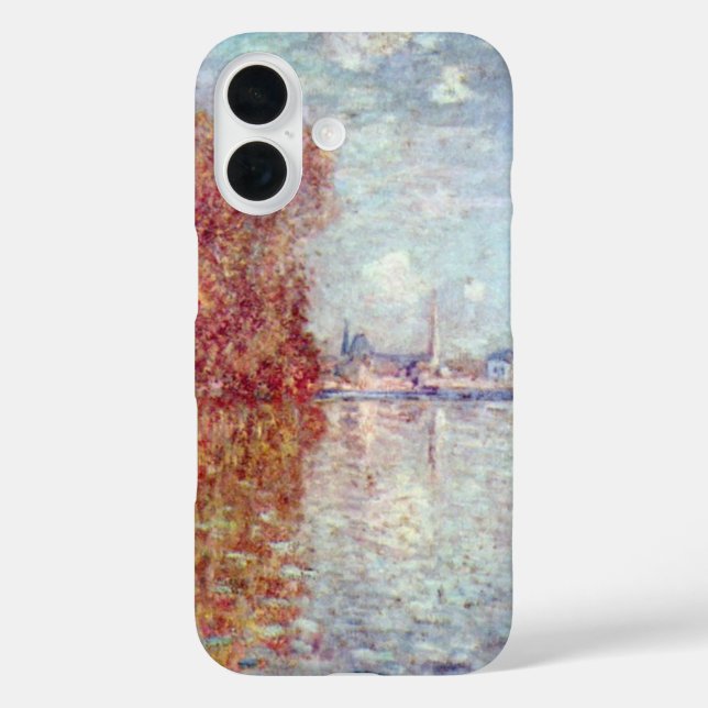Autumn in Argenteuil by Claude Monet Case-Mate iPhone Case (Back)