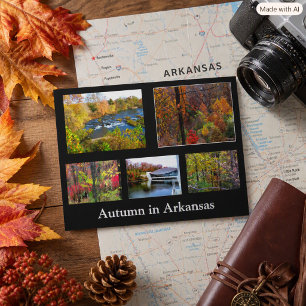 Autumn in Arkansas Photograph Postcard