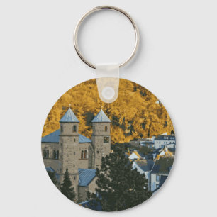 Autumn in Bad Muenstereifel Key Ring