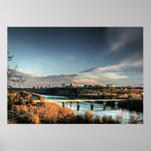 Autumn in Edmonton Poster