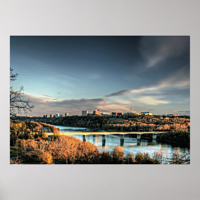 Autumn in Edmonton Poster (Front)