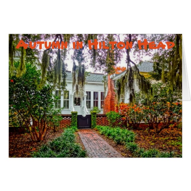 Autumn In Hilton Head Coastal Discovery Museum HHI (Front Horizontal)