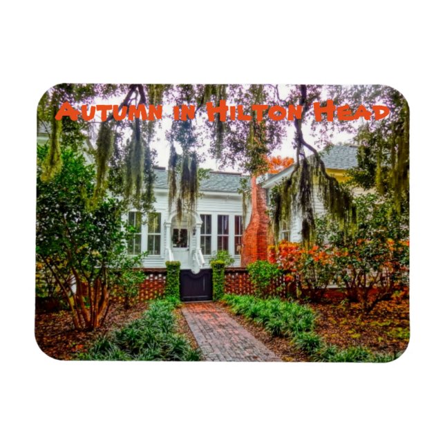 Autumn In Hilton Head Coastal Discovery Museum HHI Magnet (Horizontal)