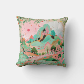 Autumn in Korea Cushion