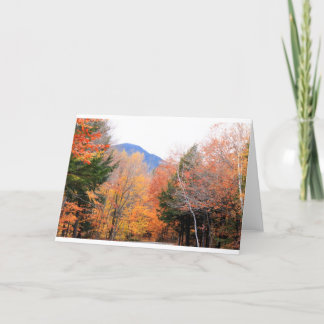 Autumn in Maine Card