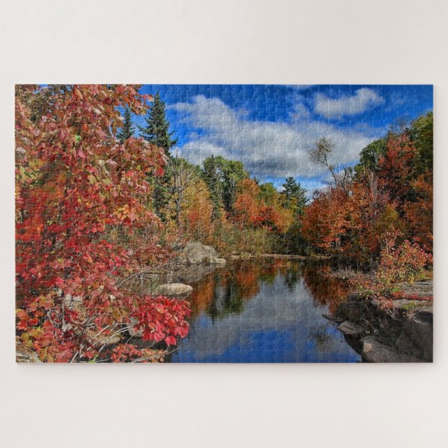Autumn in New Brunswick Canada Jigsaw Puzzle (Horizontal)