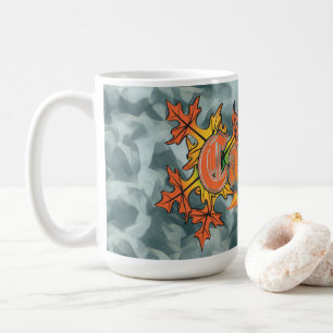 Autumn in New York Catskills, Leaves, Fall Ground Coffee Mug
