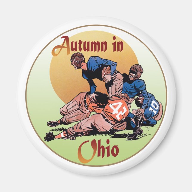 Autumn in Ohio Magnet (Front)