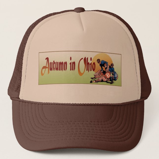 Autumn in Ohio Trucker Hat (Front)
