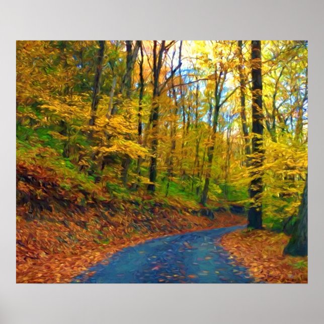 Autumn in Pennsylvania Poster (Front)