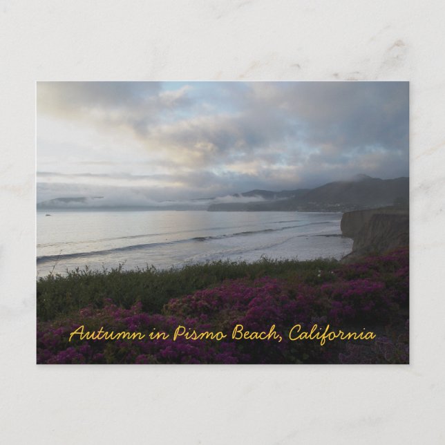 Autumn in Pismo Beach Postcard (Front)