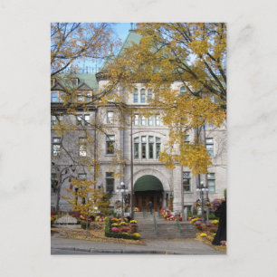Autumn in Quebec City Postcard