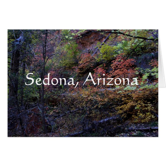 Autumn in Sedona, Arizona (Front Horizontal)