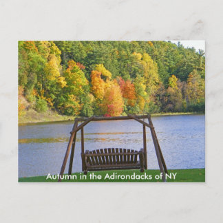 Autumn in the Adirondacks of NY Postcard