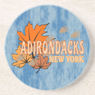 Autumn In The Adirondacks with Fall Leaves Bear Tr Coaster