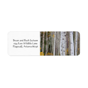 Autumn in the Aspen's Return Address Label
