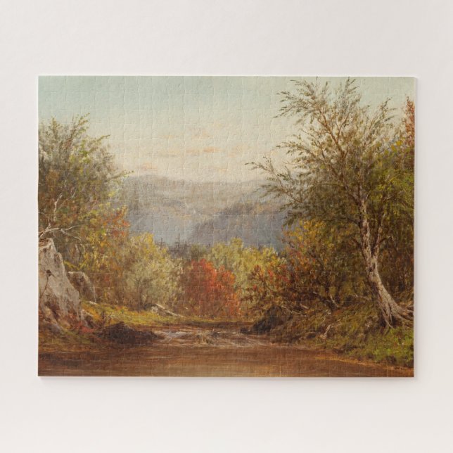 Autumn in the Catskills – Charles W. Knapp Jigsaw Puzzle (Horizontal)