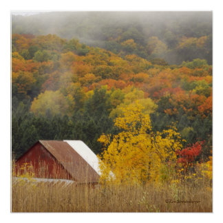 "AUTUMN IN THE COUNTRY" POSTER